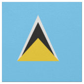 Heilige Lucia-Flagge Stoff (Nahaufnahme)