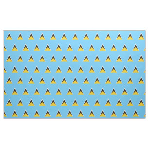 Heilige Lucia-Flagge Stoff