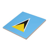 Heilige Lucia-Flaggen-Keramik-Fliese Fliese (Seite)