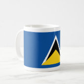 Heilige Lucia-Kaffee-Tasse Kaffeetasse (Vorderseite Links)