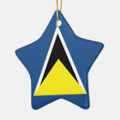 Heilige Lucia Keramikornament (Links)