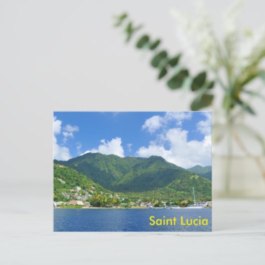 Heilige Lucia Postkarte (Stehend Vorderseite)