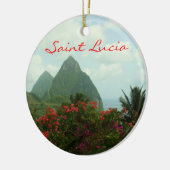 Heilige Luciapitons-Verzierung Keramikornament (Links)