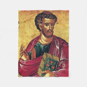 Heilige Luke, die evangelistisch-orthodoxe Ikone Fleecedecke