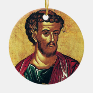 Heilige Luke, die evangelistisch-orthodoxe Ikone Keramik Ornament