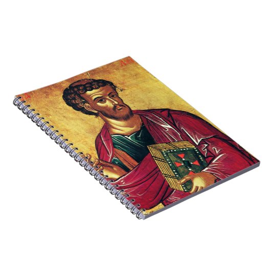Heilige Luke, die evangelistisch-orthodoxe Ikone Notizblock (Rechte Seite)