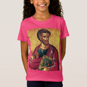 Heilige Luke, die evangelistisch-orthodoxe Ikone T-Shirt