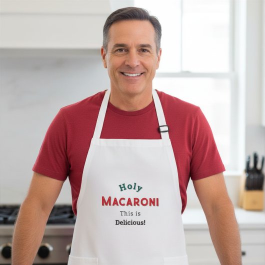Heilige Macaroni! Funny Zitat Schürze