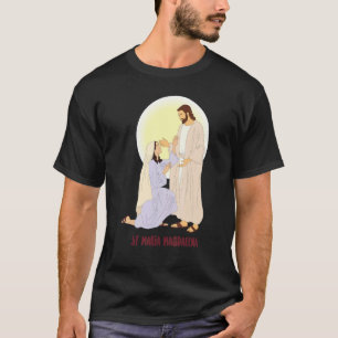 Heilige Maria Magdalena Betet Für Uns Katholis T-Shirt