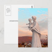 Heilige Maria mit Jesus Postcard Postkarte (Vorne/Hinten)