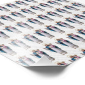 Heilige Maria, Mutter Jesu, Mutter Gottes, heilige Fotodruck (Ecke)