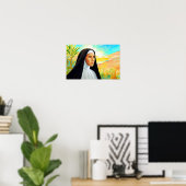 Heilige Marianne Cope: Licht der Barmherzigkeit Poster (Heimbüro)