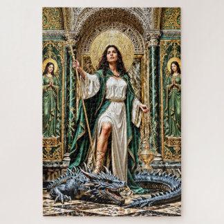 Heilige Martha die Herrscherin Puzzle