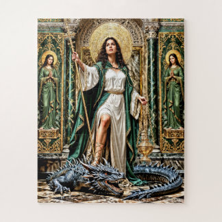 Heilige Martha die Herrscherin Puzzle