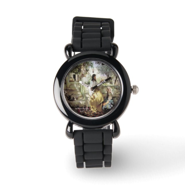 Heilige Martha und Maria von Bethany Armbanduhr (Vorderseite)