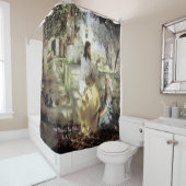 Heilige Martha und Maria von Bethany Duschvorhang (Beispiel)