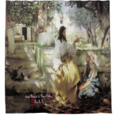 Heilige Martha und Maria von Bethany Duschvorhang (Vorderseite)