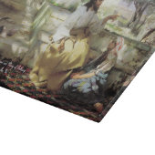 Heilige Martha und Maria von Bethany Schneidebrett (Ecke)