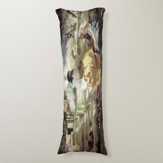 Heilige Martha und Maria von Bethany Seitenschläferkissen (Vorderseite Vertikal)