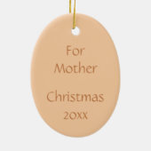 Heilige Mary Keramik Ornament (Hinten)