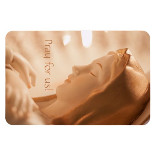 Heilige Mary Magnet (Horizontal)