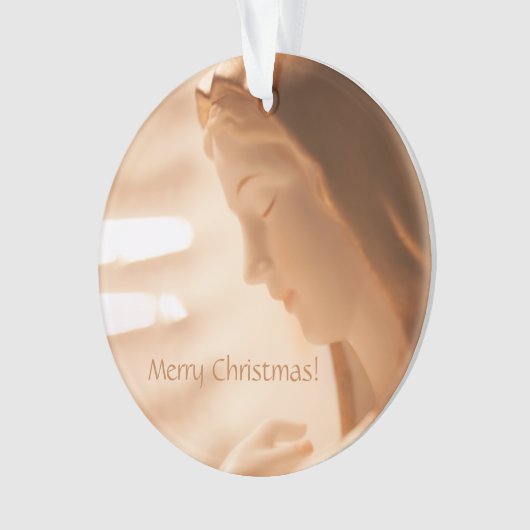 Heilige Mary Ornament (Vorderseite)