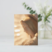Heilige Mary Post Card Postkarte (Stehend Vorderseite)