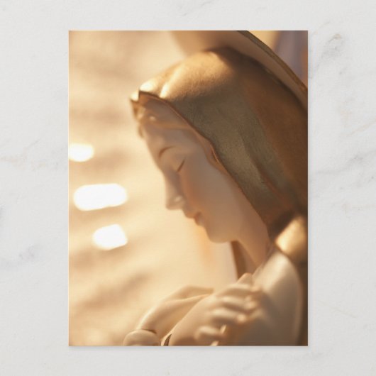 Heilige Mary Post Card Postkarte (Vorderseite)