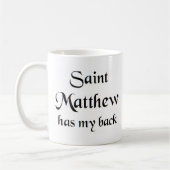 Heilige Matthew Kaffeetasse (Links)