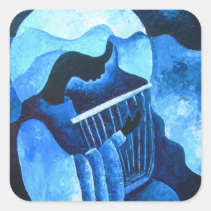 Heilige Melodie 2012 Quadratischer Aufkleber