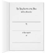 Heilige Messe bieten Berg Karmel Kind Jesus (Innen (Rechts))