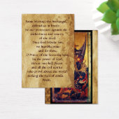 Heilige Michael Vanqui die Teufelsgebet-Karte (Schreibtisch)