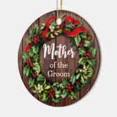 Heilige Mutter der Groom Gewohnten Hochzeit Keramik Ornament (Links)
