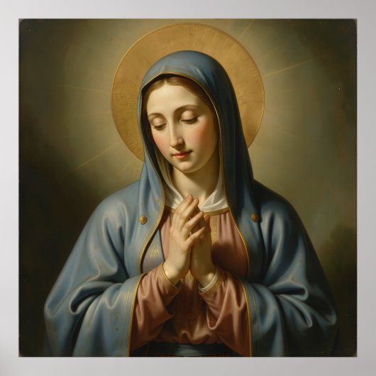 Heilige Mutter Gottes – Göttliche Liebe & Schutz´2 Poster (Vorne)
