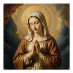 Heilige Mutter Gottes – Göttliche Liebe & Schutz´3 Poster