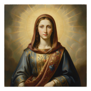 Heilige Mutter Gottes – Göttliche Liebe & Schutz´6 Poster