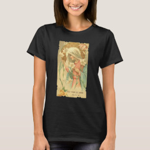 Heilige Mutter Maria Mutter Jesu Vintage Katholisc T-Shirt