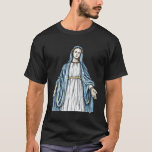 Heilige Mutter Maria Mutter Jesu Vintage Katholisc T-Shirt