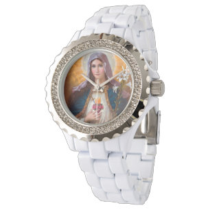 Heilige Mutter Maria Unbeflecktes Herz, St. Maria, Armbanduhr