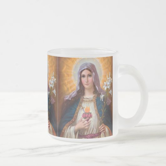 Heilige Mutter Maria Unbeflecktes Herz, St. Maria, Mattglastasse (Rechts)