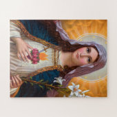 Heilige Mutter Maria Unbeflecktes Herz, St. Maria, Puzzle (Horizontal)