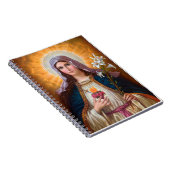 Heilige Mutter Mary Immakulieren Herz, katholische Notizblock (Rechte Seite)