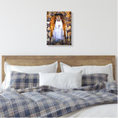 Heilige Mutter Mary Leinwanddruck (Insitu (Schlafzimmer))