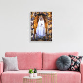 Heilige Mutter Mary Leinwanddruck (Insitu (Wohnzimmer))