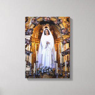 Heilige Mutter Mary Leinwanddruck