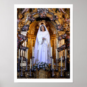 Heilige Mutter Mary Poster