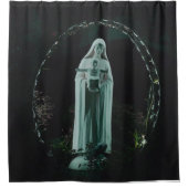 Heilige Mutter Mary und Baby Jesus Christlich Duschvorhang (Vorderseite)
