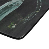 Heilige Mutter Mary und Baby Jesus Christlich Schneidebrett (Ecke)