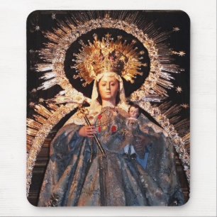 Heilige Mutter Mary und Baby Jesus Mousepad