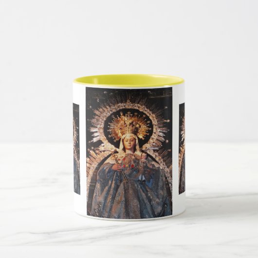 Heilige Mutter Mary und Baby Jesus Tasse (Zentrum)
